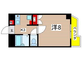 SAINT EAST OF YAMATEの物件間取画像